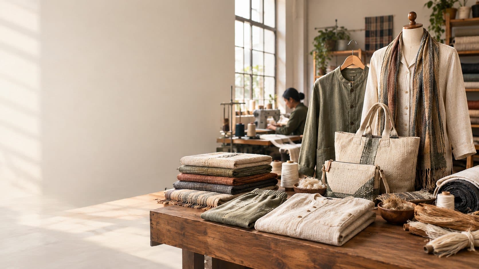 Inside the Shree Vastra Creation textile studio